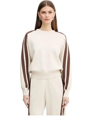 Pinko Round-Neck Knitwear - Neutre
