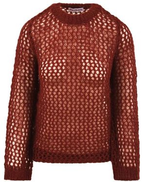 Attic And Barn Round-Neck Knitwear - Rojo