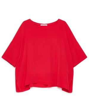 Maliparmi Blouses - Red