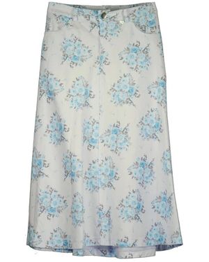 Amélie & Amélie Maxi Skirts - Bleu