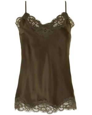 Gold Hawk Tops ,Groen ,Denim Gh 152 Top