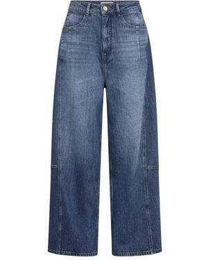 Mos Mosh Wide Jeans - Azul