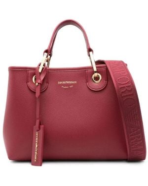 Emporio Armani Tote Bags - Red