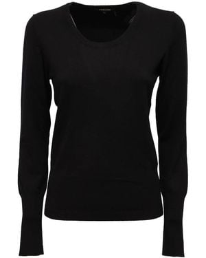 Geox Round-Neck Knitwear - Black