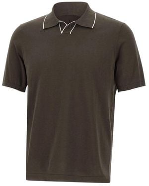 Kangra V-Neck Knitwear - Green