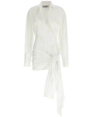The Attico Wrap Dresses - White