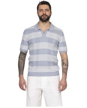 Mauro Ottaviani V-Neck Knitwear - Bleu