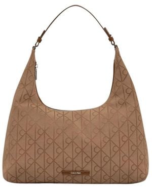 Calvin Klein Shoulder Bags - Brown