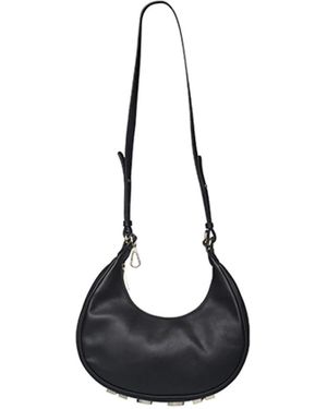 MSGM Tassen ,Zwart ,Leer Eco Leren Tas