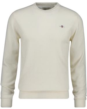 GANT Round-Neck Knitwear - Gris