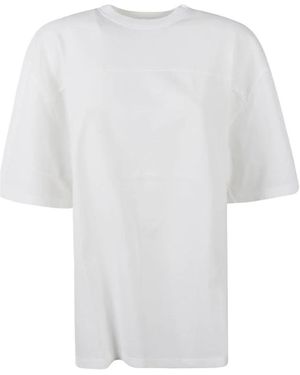 Mordecai Tops ,Wit ,Katoen Jersey T-Shirt