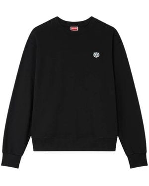 KENZO Hoodies & Sweatvesten ,Zwart ,Sweatshirts