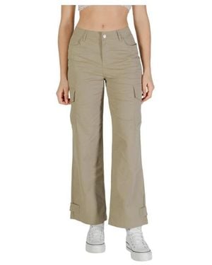 ONLY Wide Trousers - Natural