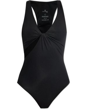 Courreges Einteiliger Badeanzug - Schwarz