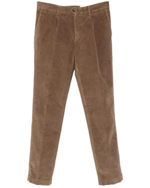 Incotex Straight Trousers - Marrón