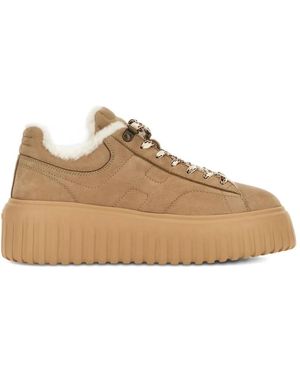 Hogan Trainers - Natural