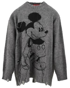 Aniye By Round-Neck Knitwear - Grey