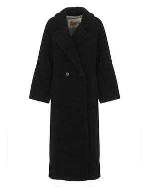 Herno Double-Breasted Coats - Negro