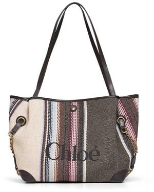 Chloé Tote Bags - Marrone