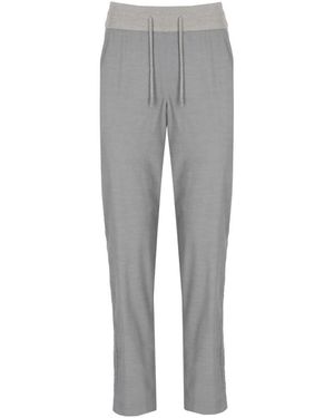 Panicale Cropped Trousers - Gris