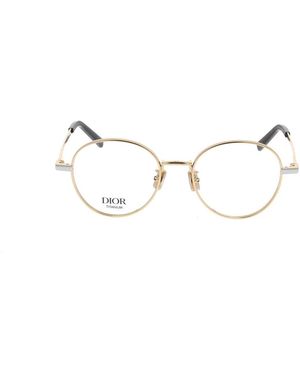 Dior Accessoires ,Geel ,Zonnebrillen - Metallic