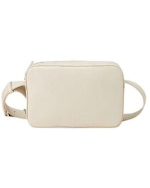 Calvin Klein Borsa Embossed Da Spalla Con Logo - Wit