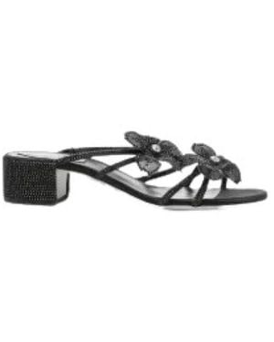 Rene Caovilla High Heel Sandals - Negro