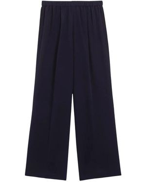 Aspesi Wide Trousers - Azul