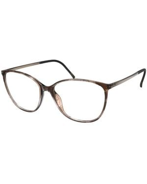 Silhouette Glasses - Metallic