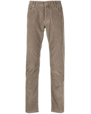 Jacob Cohen Straight Trousers - Grey