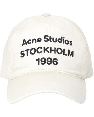 Acne Studios Caps - Bianco