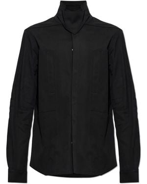 Rick Owens Overhemden ,Zwart ,Katoen Overshirt