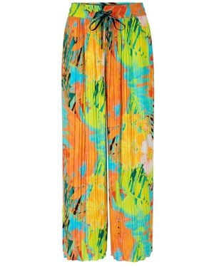 Marc Cain Straight Trousers - Green