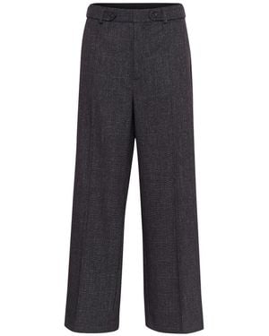 Kaffe Wide Pants - Gray