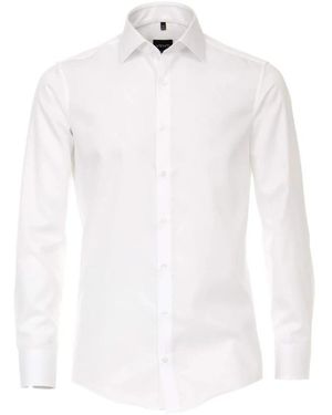 CASA MODA Herren Unterhemd - Weiß