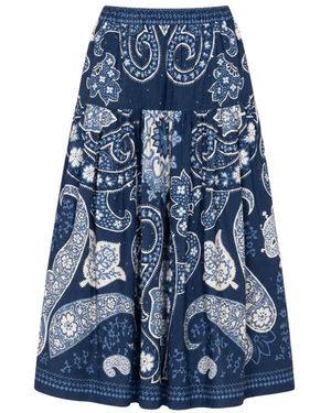 Sea Rokken ,Blauw ,Katoen Emelina Midi Rok