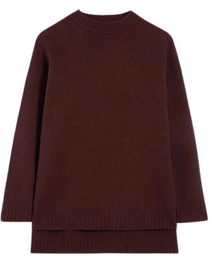 Jil Sander Round-Neck Knitwear - Morado