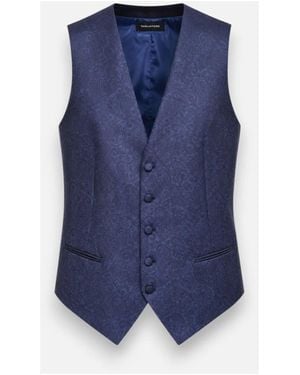 Tagliatore Suit Vests - Blauw
