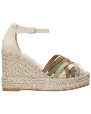 Espadrilles Wedges - Metallic