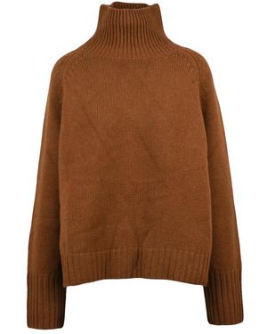 Be You Truien & Vesten ,Bruin ,Kasjmier Turtleneck Trui