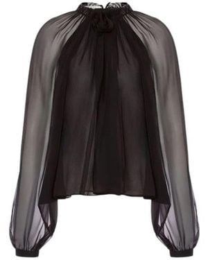 Alberta Ferretti Blouses - Black