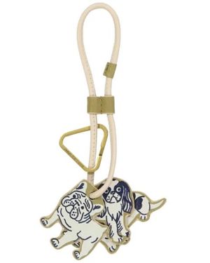 Inoui Edition Kiki Keyring - Metallic