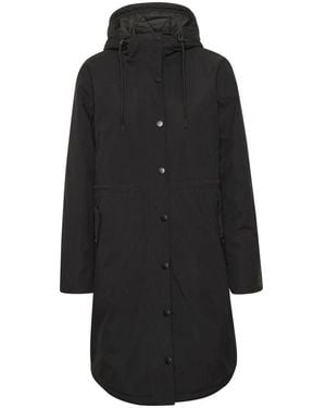 Kaffe Parkas - Negro