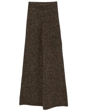 ELY ELY Cecile Gebreide Broek - Bruin