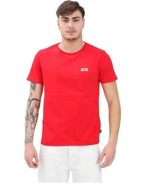 Gcds T-Shirts - Rosso