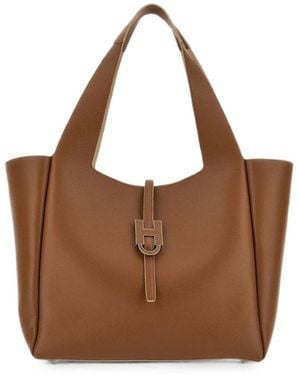 Hogan Tote Bags - Marrone