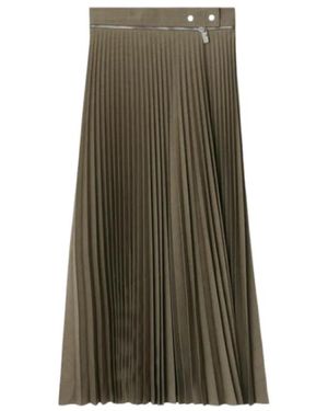 Burberry Midi Skirts - Verde
