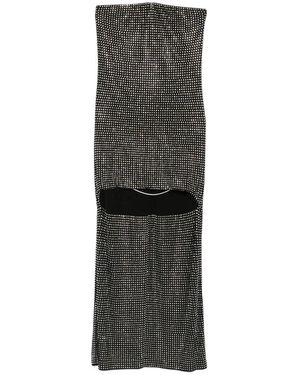 Alexander Wang Kleedjes ,Zwart ,Strapless High-Low Jurk - Grijs