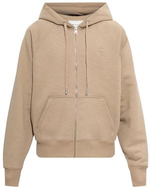 Ami Paris Zip-Throughs - Neutro