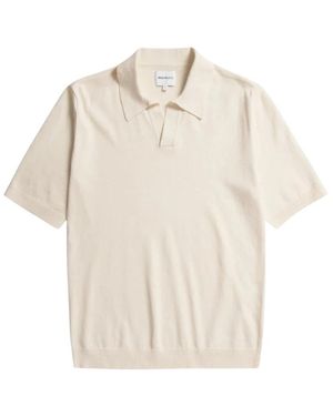 Norse Projects V-Neck Knitwear - Neutro